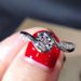 Solitaire Flash Ring - 1 Carat Zircon Statement Ring For Women (Trendy Index Finger Engagement Style, Hot Selling)_ipsvogv.com