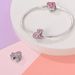 Women's Jewelry Pink English Letter Pendant Beads DIY Jewelry Accessories Bracelet Copper Plated 925 Silver_ipsvogv.com