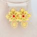 Ethiopian Necklace Earrings Party Gold Jewelry Set For Girls Eritrea Accessories_ipsvogv.com