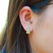 Large yellow diamond colored gemstone earrings S925 silver inlaid ice flower cut high carbon diamond earrings light luxury_ipsvogv.com
