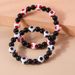 Football Fan Bracelet Set - Sports Style Adjustable Wristbands For Men & Women_ipsvogv.com