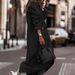 Women's Clothing new style temperament niche personality leisure large lapel medium and long windbreaker jacket _ipsvogv.com
