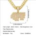 Personalized and Creative Diamond Numeric Letter Pendant for Men's Hip Hop Street Dance Wear Cuban Chain Necklace_ipsvogv.com