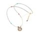 Shell Necklace Macaron Candy Colored Round Small Rice Beads Fresh, Sweet, Fashionable Collarbone Sweater Chain_ipsvogv.com