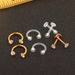 hot explosions 8-piece set of stainless steel diamond earrings nose nail lip puncture jewelry_ipsvogv.com