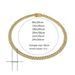 Unisex 10mm Round Chain Full Of Drill Bits Men And Women Alloy Necklace Trendy Hip Hop Rap Cuban Chain_ipsvogv.com