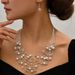 Bohemian Colored Pearl Personalized Women's Handmade Beaded Crystal Ethnic Style Necklace Neckchain_ipsvogv.com