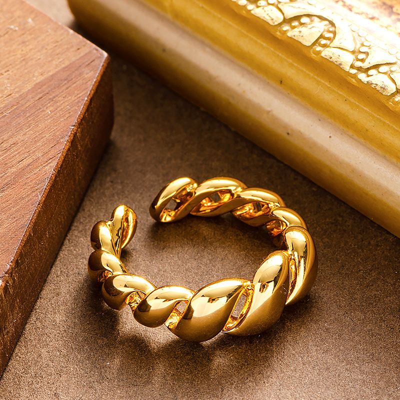 Fashionable And Simple INS Style Fried Dough Twists Bag With Adjustable Opening Ring_ipsvogv.com
