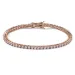Fashion designer tennis bracelets moissanite jewelry men rise gold sier tenis bracelet iced out chain fashion jewelrys_ipsvogv.com