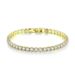 Zircon Bracelet Single Row 4mm Round Full Diamond Tennis Chain Hip Hop Fashion Bracelet_ipsvogv.com