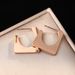Individualized Titanium Steel Earrings With Cold Style, Geometric Versatile Fashionable And Elegant Earrings, Jewelry_ipsvogv.com
