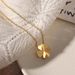 Titanium Steel Gold-plated Clover Flower Necklace With Women's Design Sense Collarbone Chain Jewelry_ipsvogv.com