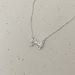 Hollow Necklace For Women, Light Luxury Niche Design, Heart Ribbon Bowknot Collarbone Chain, Stainless Steel Choker_ipsvogv.com