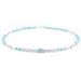 Of Faceted Lake Blue Crystal Shell Four Leaf Clover Round Beads Natural Stone Bracelet Necklace Set_ipsvogv.com