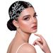Women's Jewelry Bridal Headpiece Handmade Floral Shaped Hair Piece Side Decoration Symmetrical Bun Hair Comb Hair Accessories_ipsvogv.com
