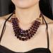 Crystal Beaded Women's Multi layered Short Collar Chain Necklace Decoration 6040_ipsvogv.com