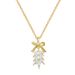 Tassel 【 】 Bow Light Luxury Charm Gorgeous Full Diamond Necklace Women's Versatile Clavicle Chain Titanium Steel 【 】_ipsvogv.com