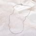 New Personalized Fashionable And Minimalist Thin Snake Bone Chain Necklace Ornament_ipsvogv.com