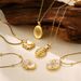 Gold Openable Photo Frame Necklace Stainless Steel Retro All Match Photo Frame Pendant Necklace_ipsvogv.com