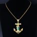 Trendy Alloy Hip-Hop Braided Necklace For Men, Versatile Pendant Long Sweater Chain_ipsvogv.com