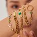 Women's Jewelry Cuban Chain Bracelet Internet Celebrity Blogger Stainless Steel Gold Plated Hip Hop Style Bracelet Jewelry_ipsvogv.com