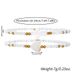 Ins Internet Celebrity Style Handmade String Shell Bead Bracelet Set Shell Cross Love Summer Beach Hand Jewelry Two Piece Set_ipsvogv.com