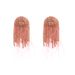 Fashionable Feather For Women, Baroque Style Diamond Studded Claw Chain, High-end Party Dance Earrings_ipsvogv.com