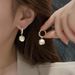 Women's Earrings Cat's Eye Earrings Women's 2023 New Earrings High-end Earrings Ball Earrings Earrings_ipsvogv.com