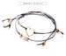 2-piece Set Of Pearl Charm Multi-layer Women's Gray Black Rope Bracelets, Jewelry Gifts_ipsvogv.com