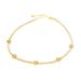 Hot Selling Colorful Flower Tennis Zircon Necklace For Women Hip Hop Light Luxury Internet Celebrity Bracelet Clavicle_ipsvogv.com