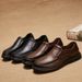 Men's leather casual shoes Comfortable breathable platform leather shoes for men_ipsvogv.com