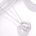 Sterling Silver Necklace For Women Temperament Devil's Eye Moissanite Pendant Versatile Clavicle Chain_ipsvogv.com