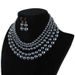 Fashion Style Pearl Jewelry Simple Multi Layer Necklace Pearl Necklace_ipsvogv.com