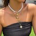 Starfish Shell Soft Pottery Bead Chain Necklace Set Summer Fashion Seaside Vacation With Jewelry Trend_ipsvogv.com