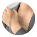Light Luxury Double-layer Letter Titanium Steel Non Fading Necklace Women's Fashion Lucky Collarbone Chain, High-end_ipsvogv.com