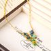 Personalized design, tassel, abalone, shellfish, butterfly necklace, accessories, jewelry, women's high-end sense,_ipsvogv.com