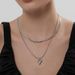 Women's Jewelry Double Layered Love Snake Bone Necklace Light Luxury High End Design Fashion Temperament Clavicle Chain_ipsvogv.com