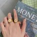 Drip Glazed Daisy Tulip Clover For Women, Ouins, Niche Fashion Personality, Index Finger Ring, Tail Ring_ipsvogv.com