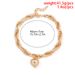 Ingemark High Quality Punk Big Heart Pendant Necklace Women Fashion Statement Chunky Heavy Chain Grunge Jewelry_ipsvogv.com