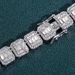 Men’s Jewelry Set Fashion Hip Hop Bracelet 13mm Square Diamond Round Diamond Cuban Chain Full Diamond Men's Trendy Bracelet_ipsvogv.com