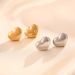 Small Niche Luxury Style Titanium Steel For Women, With Heart Of Love And A Peach Blossom Heart. Ins Cold Wind Silver_ipsvogv.com