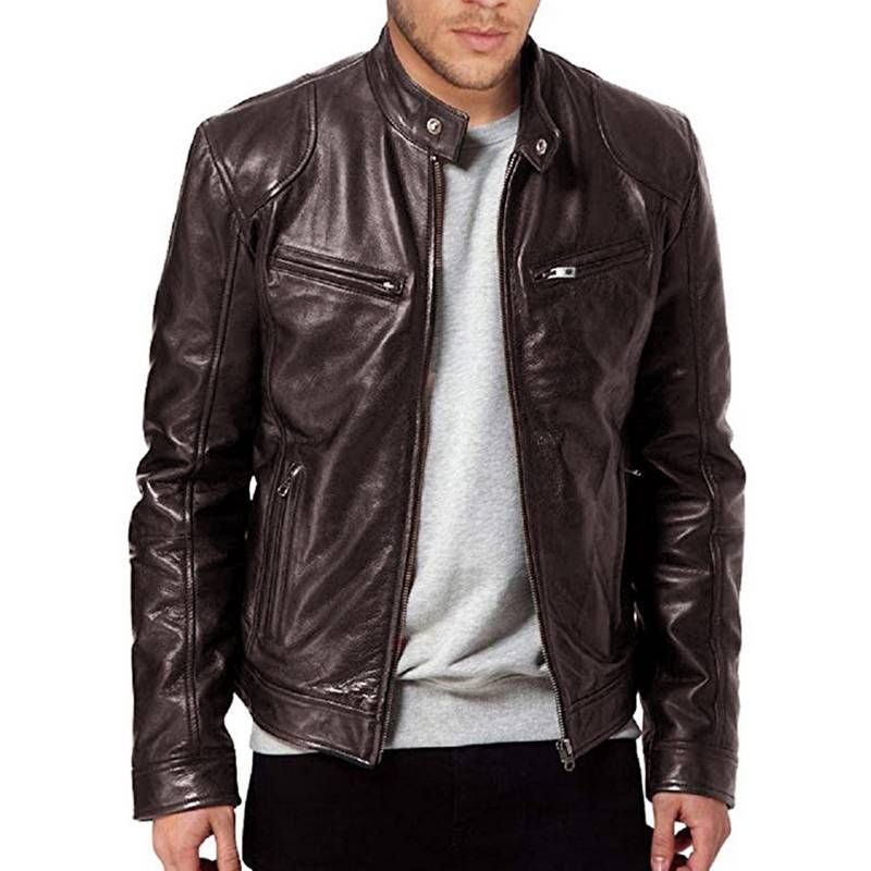 Leather Jacket Men Men's Leather Jackets_ipsvogv.com