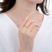 Unisex New Style Niche Simple Temperament Diamond Zircon CZ Ring Opening Design Adjustable Ins Style Female Ring_ipsvogv.com