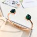 Women's Jewelry Set Fashion Domestic And Foreign Self Designed Jewelry Gem Candy Color Open Bracelet Niche Design Bracelet Jewelry_ipsvogv.com