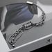 Titanium Steel Black Zircon Couple Bracelet Female Summer Ins Cold Style Hip Hop Trendy Cool Niche Design Hand Jewelry_ipsvogv.com