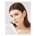 Bow earrings copper plated with real gold female earrings fashion bow personality female earrings_ipsvogv.com