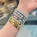 Popular Thick Wrist Bracelet, Personalized Elastic Heart-shaped Bead Bracelet Jewelry For Women_ipsvogv.com