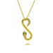 New Snake Shaped Necklace For Girls Light Luxury Niche Design High Grade Clavicle Chain Strong Chain Gift_ipsvogv.com