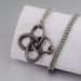 Retro Snake Knot Pendant Necklace Personality Trend Men And Women Leisure Fashion Titanium Steel Jewelry Trend_ipsvogv.com