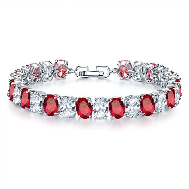 Candy Colorful Brick Zircon Water Friend Couple Banquet Bracelet Girl_ipsvogv.com